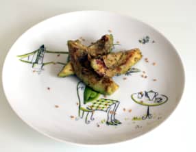 Avocat mariné à la plancha