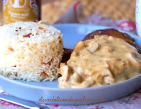 Sauce aux champignons à la crème