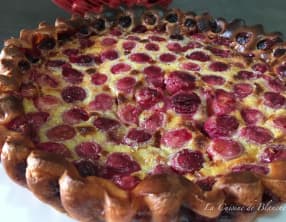 Clafoutis aux cerises de mon jardin