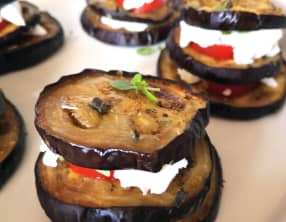 Milles feuilles d'aubergines