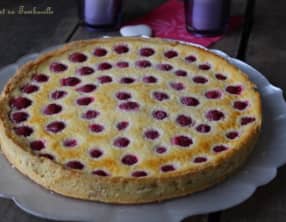 Tarte aux framboises et mascarpone