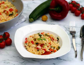 Risotto aux légumes du soleil
