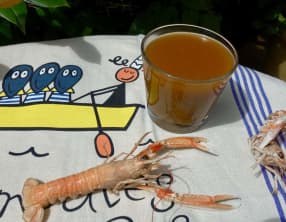 Bisque de langoustines
