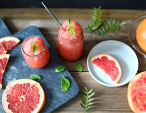 Granité au pamplemousse