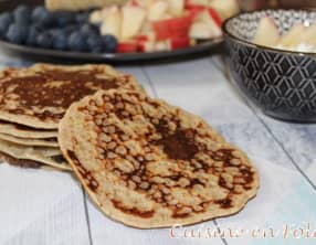 Pancakes de blé complet