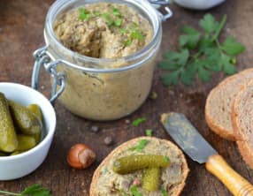 Terrine de lentilles, sarrasin et noisettes
