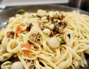 Linguines aux supions