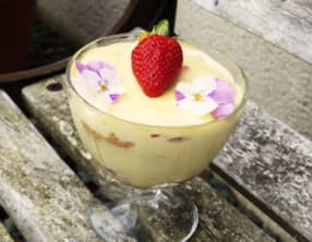 Tiramisu aux fraises