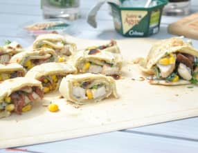 Wrap poulet Saint Agur