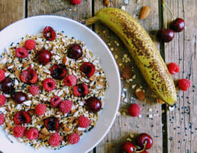 Mon bol d'été du petit déjeuner