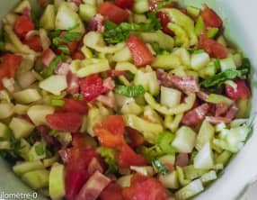 Salade de crudités d'été