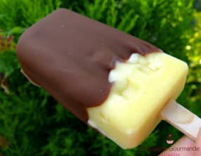 Glace vanille à la faisselle de chèvre