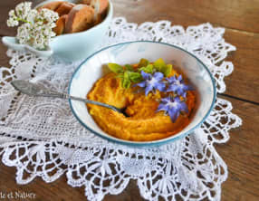 Houmous de carottes rôties
