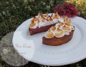 Tartelettes meringuées groseille cardamome