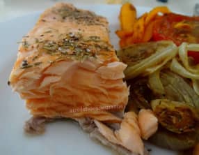 Pavés de saumon au grill-plancha