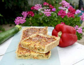 Tarte à la ratatouille