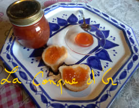 Confiture de prunes jaunes
