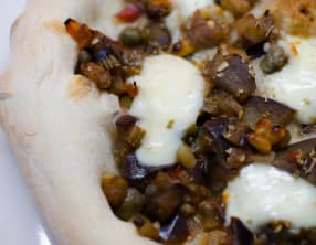 Pizza à la caponata