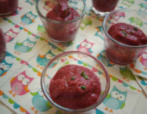 Verrines de betteraves