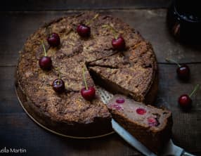 Bettelmann aux cerises et à la pâte à tartiner