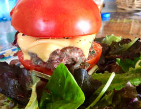 Burger tomate