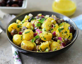 Salade de pomme de terre à la vinaigrette