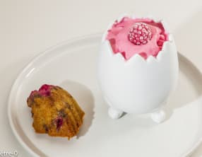 Glace aux framboises