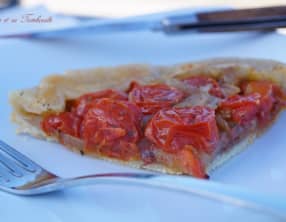 Tatin aux tomates cerises