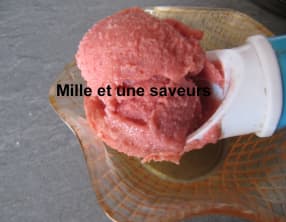 Glace à la prune