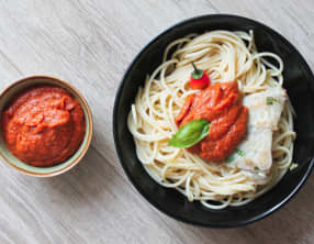 Sauce tomate relevée super facile