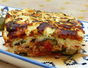 Gratin de courgettes à la feta