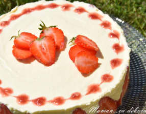 Tiramisu aux fraises