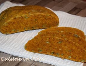 Pain au curcuma