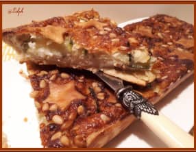Tarte à la Courgette et trois Fromages