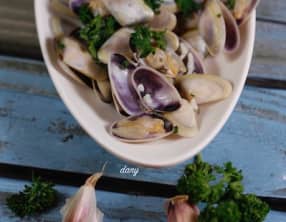 Tellines de Camargue ail et persil