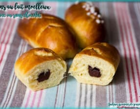 Pains au lait moelleux avec ou sans chocolat