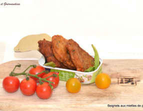 Beignets aux miettes de poisson