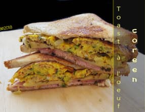 Sandwich à l'oeuf coréen