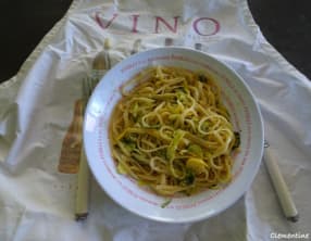 Linguine aux courgettes et citron de Jamie Oliver