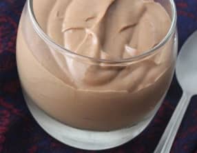 Mousse chocolat chantilly sans oeuf