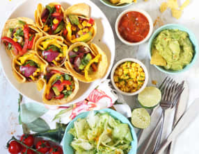 Tortillas façon cupcake