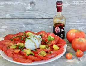 Salade tomates et burrata