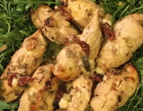 Ballotines de poulet farcies au fenouil et à l'Oussau-iraty