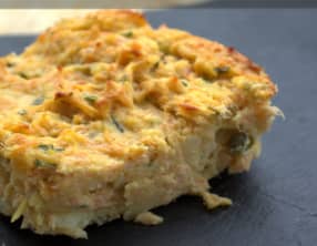 Gratin de saumon aux pommes de terre