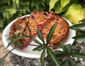 Clafoutis aux framboises