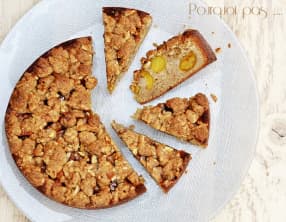 Gâteau croquant aux Mirabelles