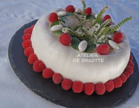 Framboises et dragées