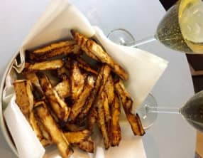 Frites de céleri rave