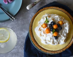 Tarte au citron meringuée