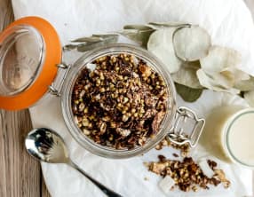 Le granola cacao et sarrasin